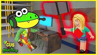 Roblox Flee the Facility and Don't get caught with VTubers Gus the Gummy Gator !