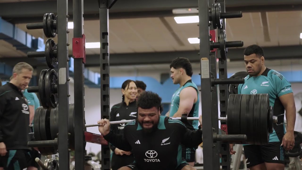 ALL BLACKS: Gym session ahead of 2nd test vs Argentina