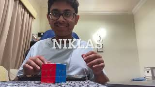 15.11 Rubiks cube solve using NIKLAS!