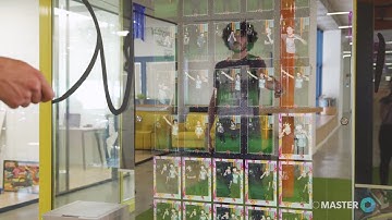 Tower Mirror Booth: Remote Controlled Operation