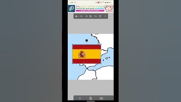 How to making flag map tutorial for IbisPaintX | #ibispaintx #map #mapping #flag #country #shorts