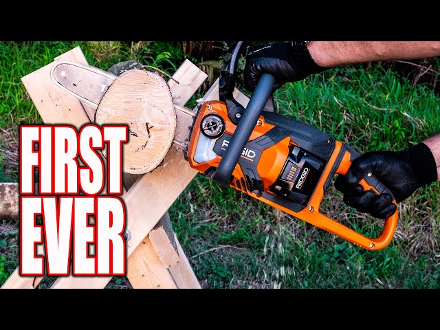 Ridgid 18V Chainsaw Review R01101 - Pro Tool Reviews