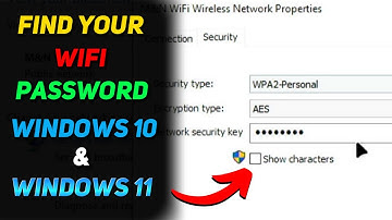 How to Find your WiFi Password on Windows 10/11 (Tutorial)