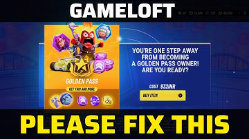 Gameloft Please Fix this! 😡