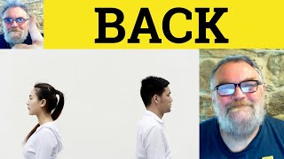 😎 Back Meaning - Back Definition - Back Defined - Back Examples - Back Means - Back