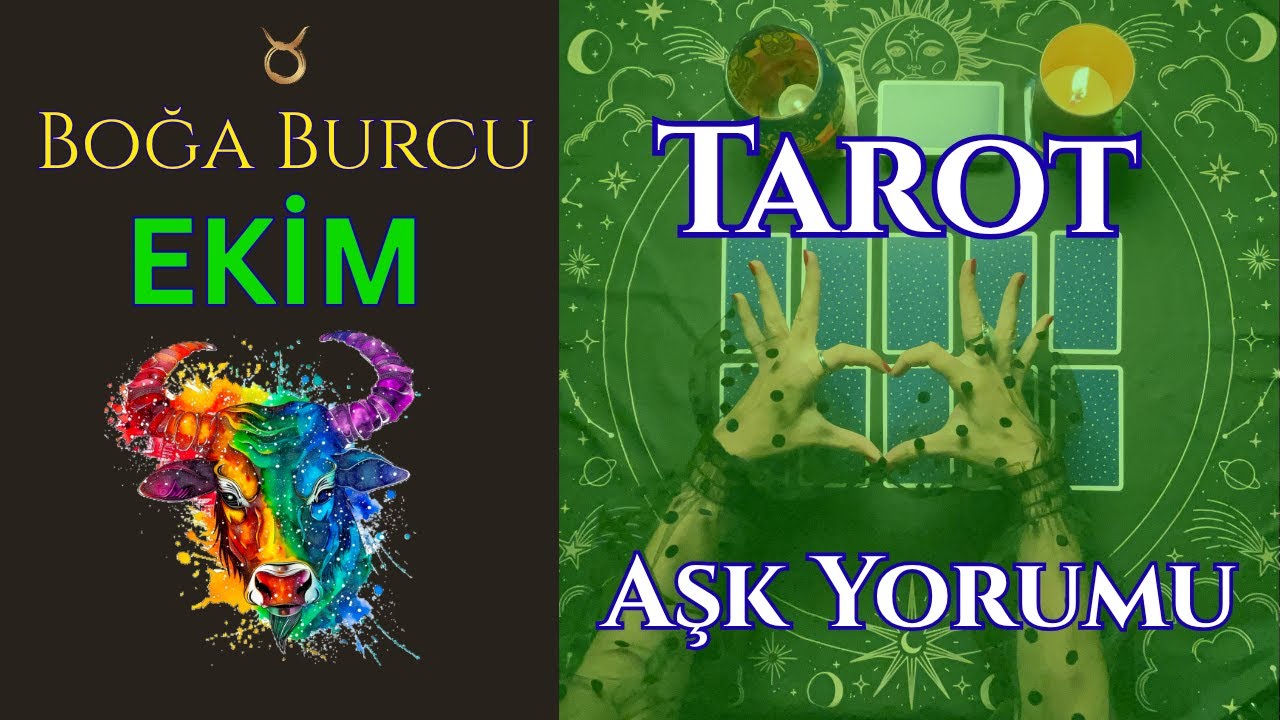💚Boğa Burcu Tarot Aşk Yorumu (Ekim Ayı)✨