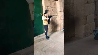 'GALICIAN PIPER' #travel #spain #caminodesantiago #culture #usa #shorts
