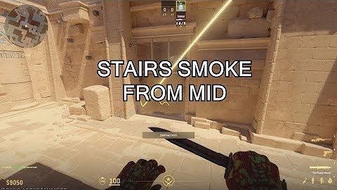 CS2 Anubis Stairs Nade