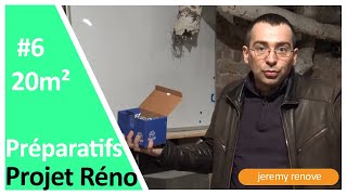 Rénovation d’un Studio de 21m² VLOG #6 :  Les préparatifs et quelques méthodes