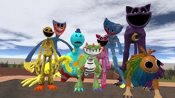 Escape Poppy Playtime 1, 2, 3 & 4 Compilation Nextbot Gmod 32