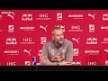 Wir müssen mit hohem Pressing rechnen | Pressekonferenz vor RB Leipzig - FC Augsburg | Bundesliga