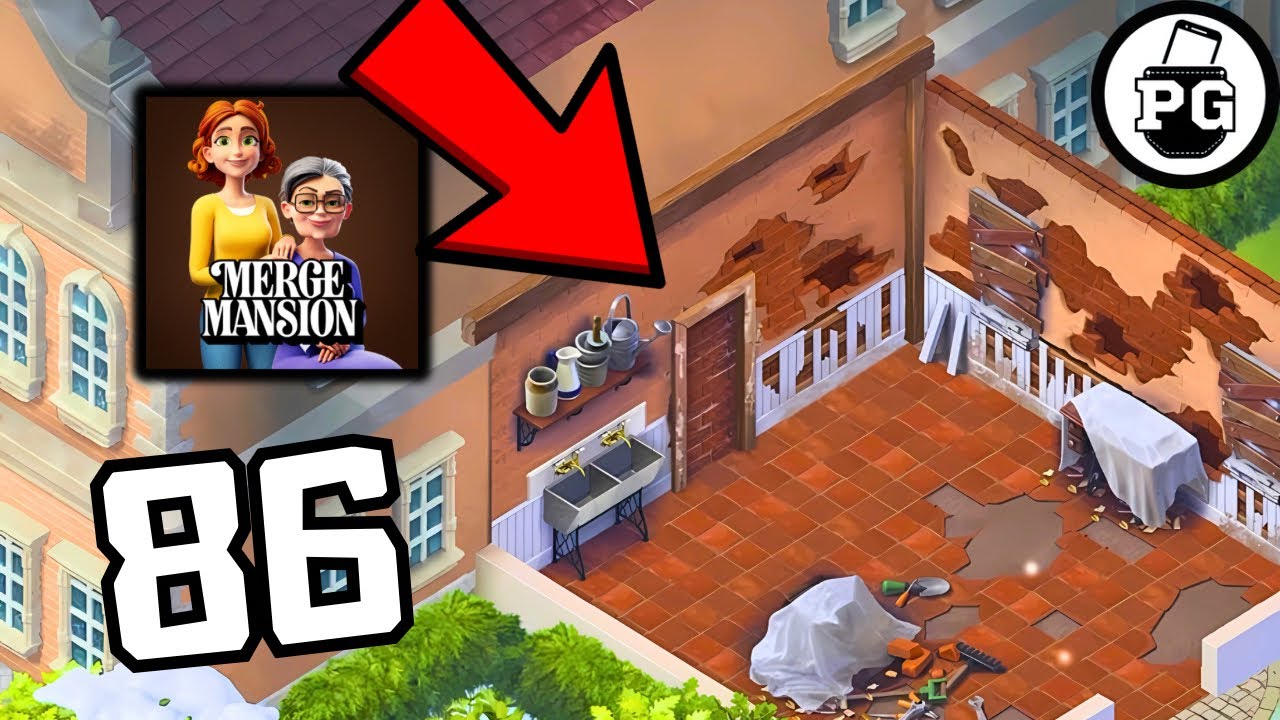 Maintenance Room Progress 🏡 Merge Mansion Gameplay Walkthrough Part