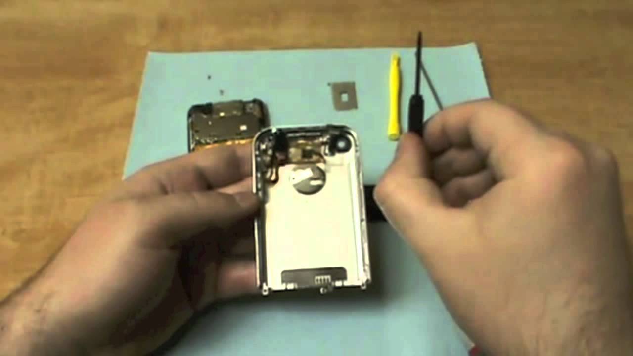 Simple How To 2G Apple iPhone Headphone Jack Repair Video YouTube