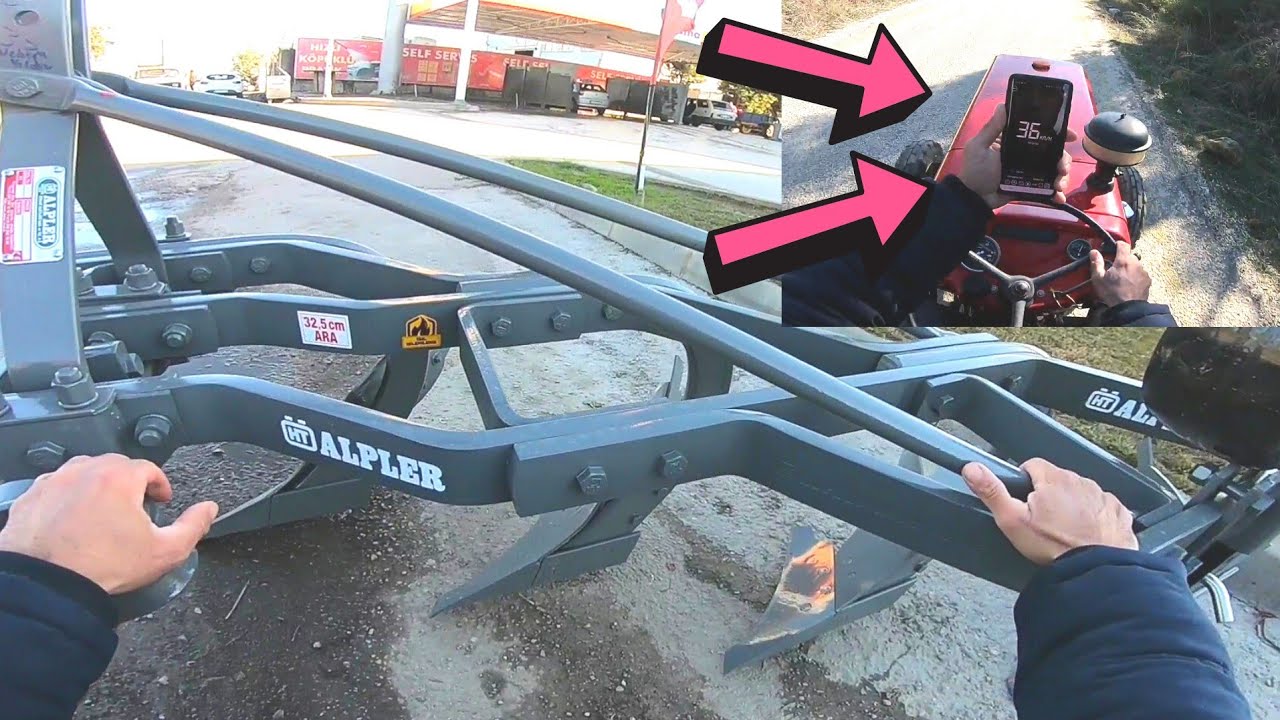 SONUNDA SİPARİŞ VERDİĞİM 4 LÜ PULLUK GELMİŞ - MF 240 S Gps İle Son Sürat Ölçümü - Alpler