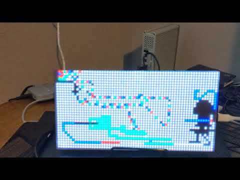 Adafruit matrix portal m4 + bluepad32