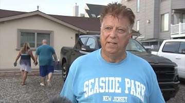 Reaction and scene after lifeguard dies from lightning strike at Jersey Shore