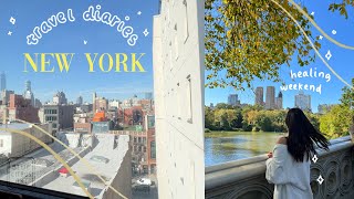 A Weekend in New York 🗽 Stationery Stores, Cheap Eats, a healing weekend with friends ☁️☀️