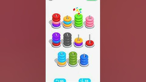 Level-664 in color hoop stack