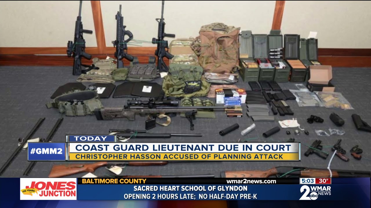 Coast Guard Lieutenant arrested, accused of planning terror attack