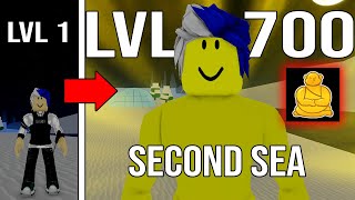 LEVEL 700 Para Sa SECOND SEA Sa Roblox BLOX FRUIT.