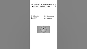 Computer MCQs Important | Top Computer Questions for Exams #shorts