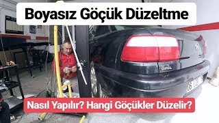 Omega 2.5 V6  Bölüm 3  Boyasız Göçük Düzeltme  Terapi Gibi Bir Bölüm  Göçükcü Kemal Usta