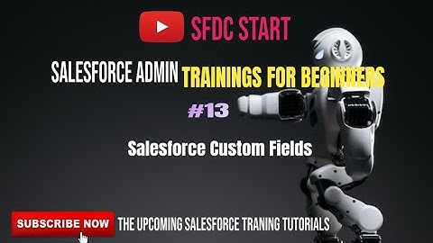 Session13 Custom Fields in salesforce for beginner #salesforce #sfdc #salesforcecrm