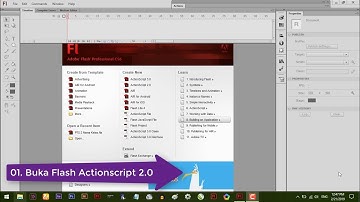 Membuat Presentasi Sederhana menggunakan Adobe Flash CS6