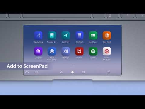 ASUS ScreenPad with ScreenXpert 2 - Quick Introduction | ASUS