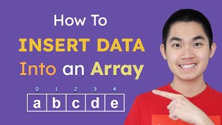 Array Operations - Inserting Data into an Array Content