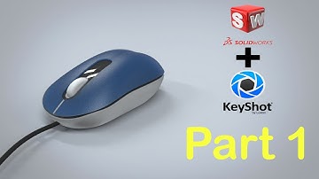 Solidworks tutorial | Design a mouse & render with keyshot Parte 1/2