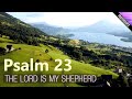 Psalm 23 prayer reading  the lord is my shepherd