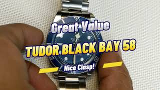 The Tudor Black Bay has a Nice Clasp!