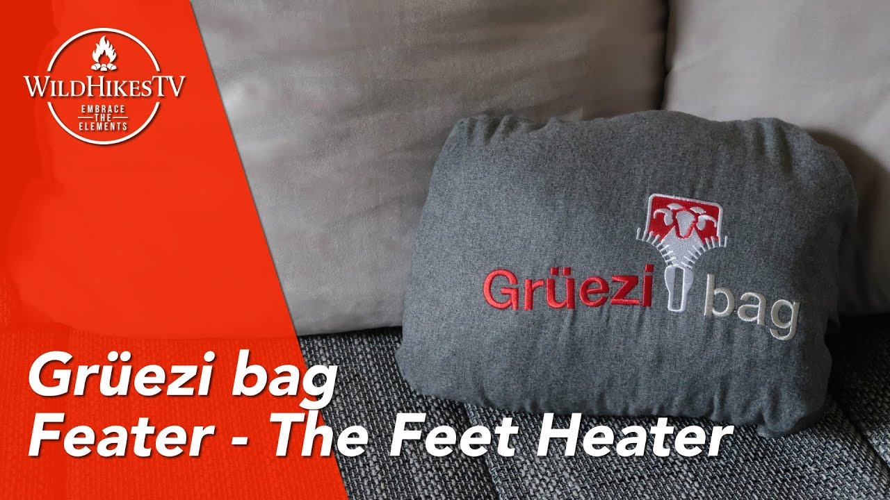 Beheizbares Schlafsack Inlett  Feater - The Feet Heater von Grezi bag