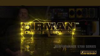 FIRMAN Open Frame 7125/5700W Gasoline Powered Portable Generator