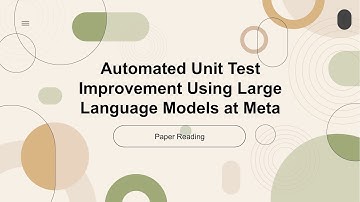[2024 Best AI Paper] Automated Unit Test Improvement using Large Language Models at Meta