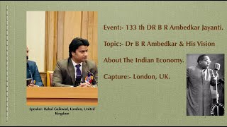 Dr.B R Ambedkar Jayanti, London | House of Lords, British Parliament | Rahul Gaikwad #economy #india