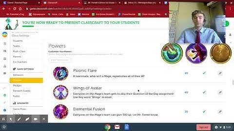 Classcraft Powers Overview