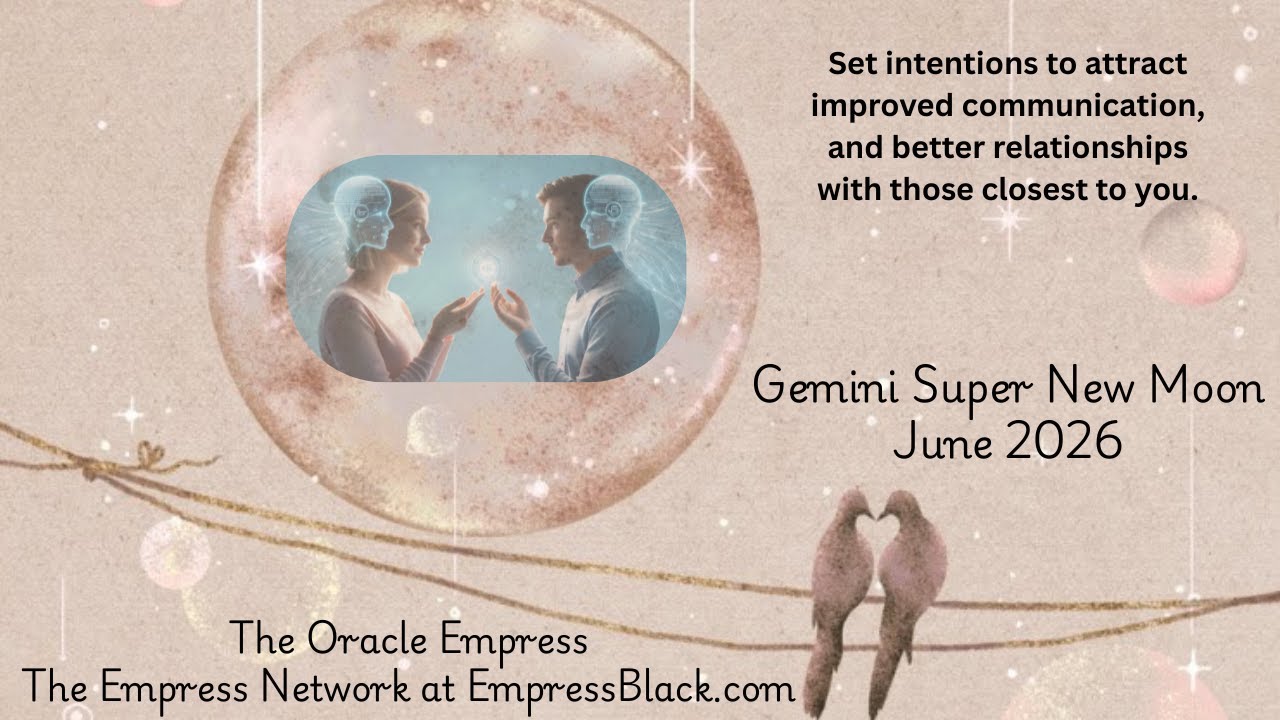 ♊🌑Gemini Super New Moon Energy Forecast