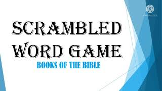 Guess the Word/Books of the Bible screenshot 4