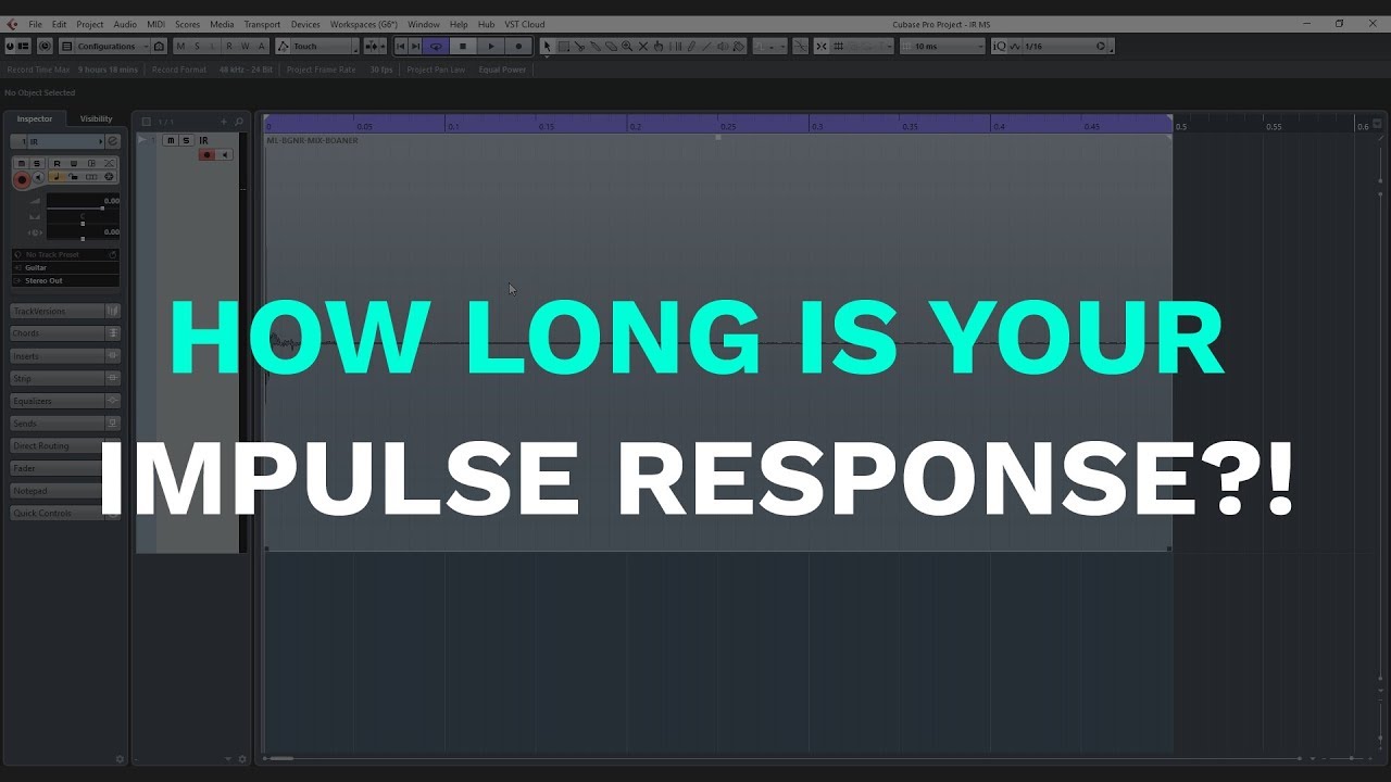 How long does an Impulse Response have to be? adlı videoyu YouTube'da izle How long does an Impulse Response have to be? adlı videoyu YouTube'da izle