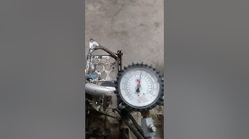 Yamaha 350 warrior  pt.2  compression test.