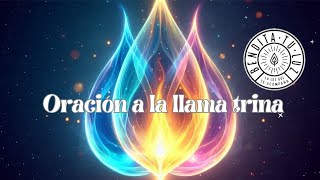 Oración con la llama trina