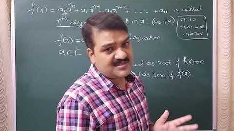 Theory of Equations Part 1 | Introduction