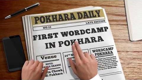 WordCamp Pokhara 2018 Intro