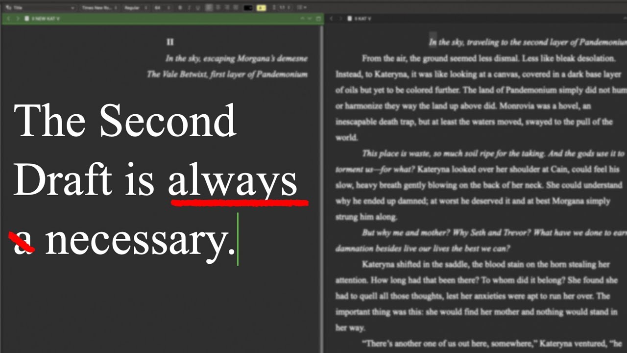 You Should Rewrite Your Book — Why the Second Draft ALWAYS Improves ...