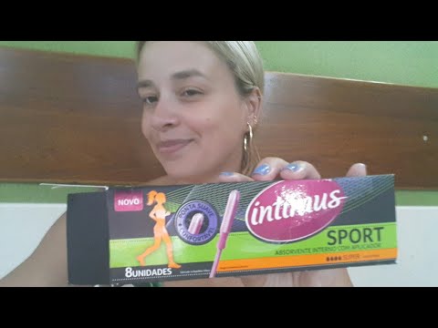 Como Colocar Absorvente Interno Com Aplicador da Intimus Sport na Prática!