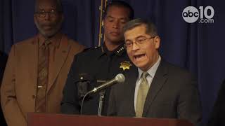 California attorney general xavier becerra and sacramento police chief
daniel hahn release use of force report 49 recommendations. the is at:
http...