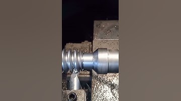 Single Entry Acme Thread #machinist #machining #lathemachine #mechanicalskills #lathework