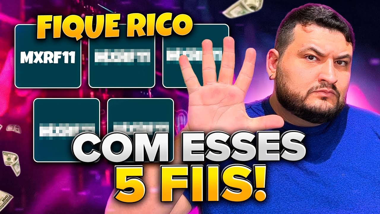 Recebo R$4.000 TODO MÊS com esses 5 FIIS! [FUNDOS IMOBILIÁRIOS]